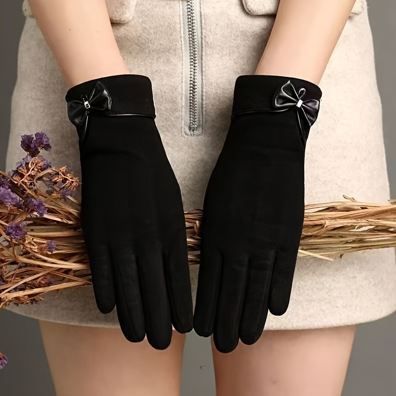 Cycling Commute Essentials - Winter-Damen-Schleife, Touchscreen, warme Outdoor-Kleidung, vielseitige Handschuhe,