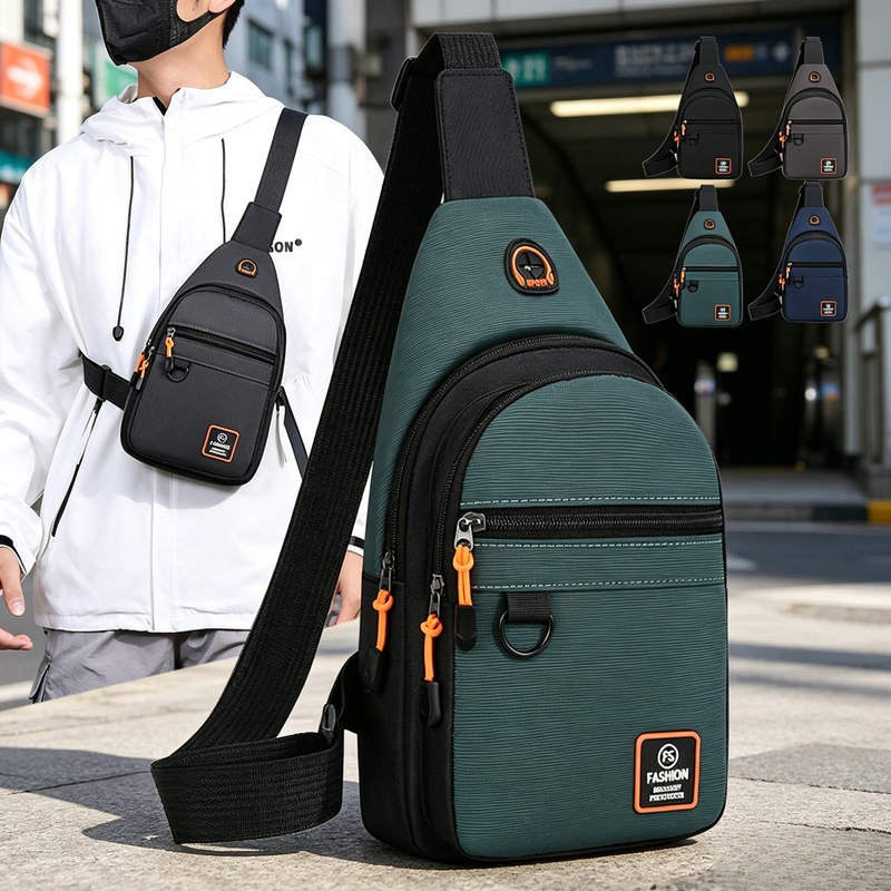 Cycling Commute Bag - Wasserdichte Sport-Umhängetasche für Herren, Freizeit-Outdoor-Wander-, Fahrrad-