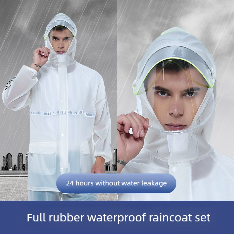 Reflektierender zweiteiliger M – Cycling Commute Rain Bewertung und Preis