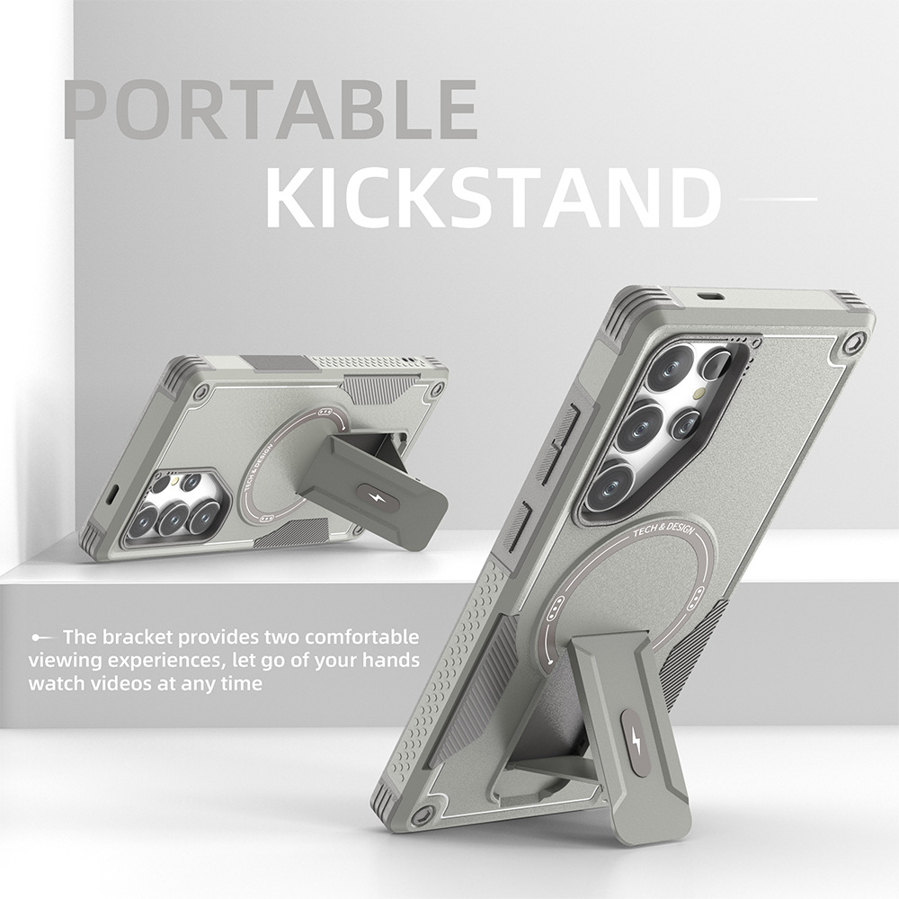Magnetische Hülle für Samsung  – Kickstand Adjustable Bewertung und Preis