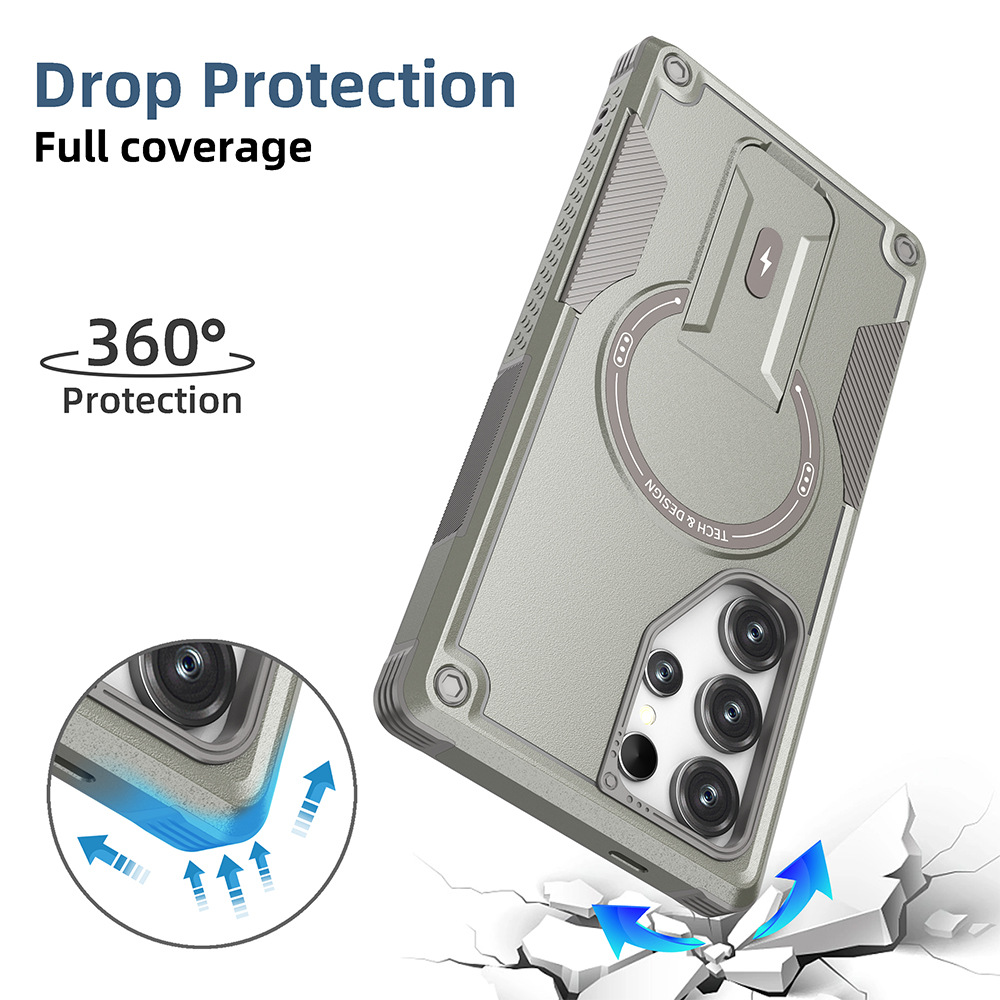 Magnetische Hülle für Samsung  – Kickstand Adjustable Bewertung und Preis