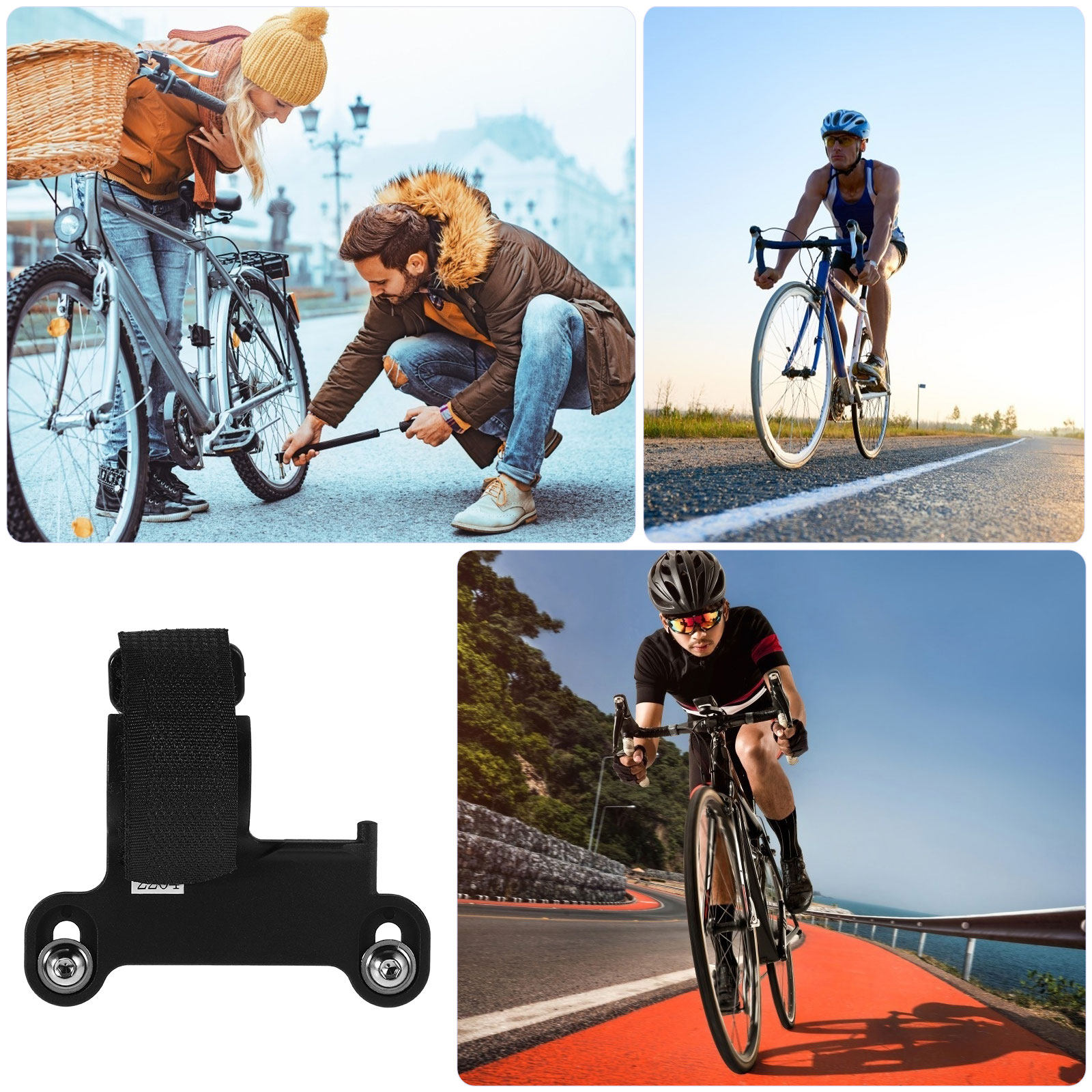 Kompakter Fahrradpumpenhalter  – Bike Pump Frame Mount Bewertung und Preis