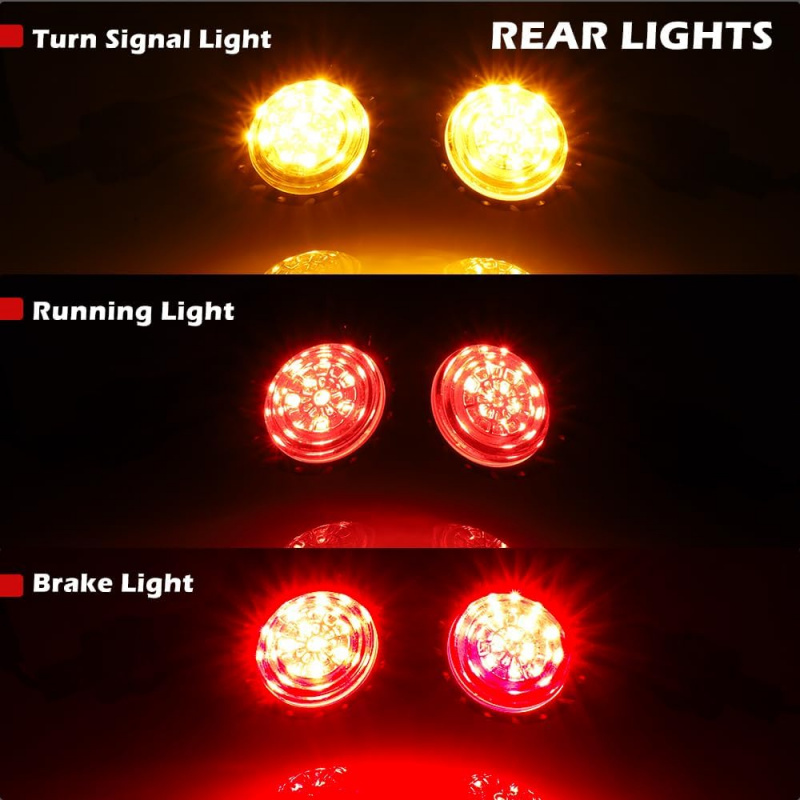 Motorrad Bullet LED Vorne Hint – Bike Light Front Rear Bewertung und Preis