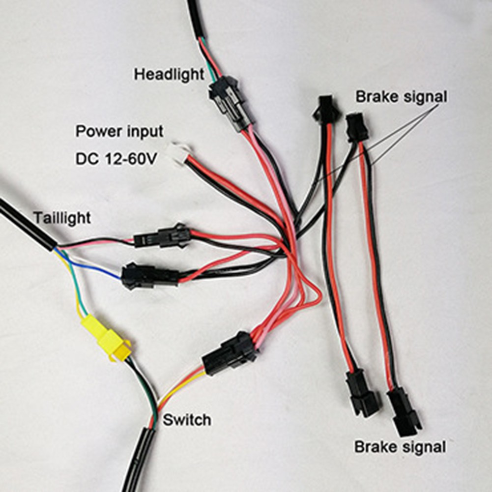 24-60V Elektro fahrrad Licht V – Bike Light Front Rear Bewertung und Preis