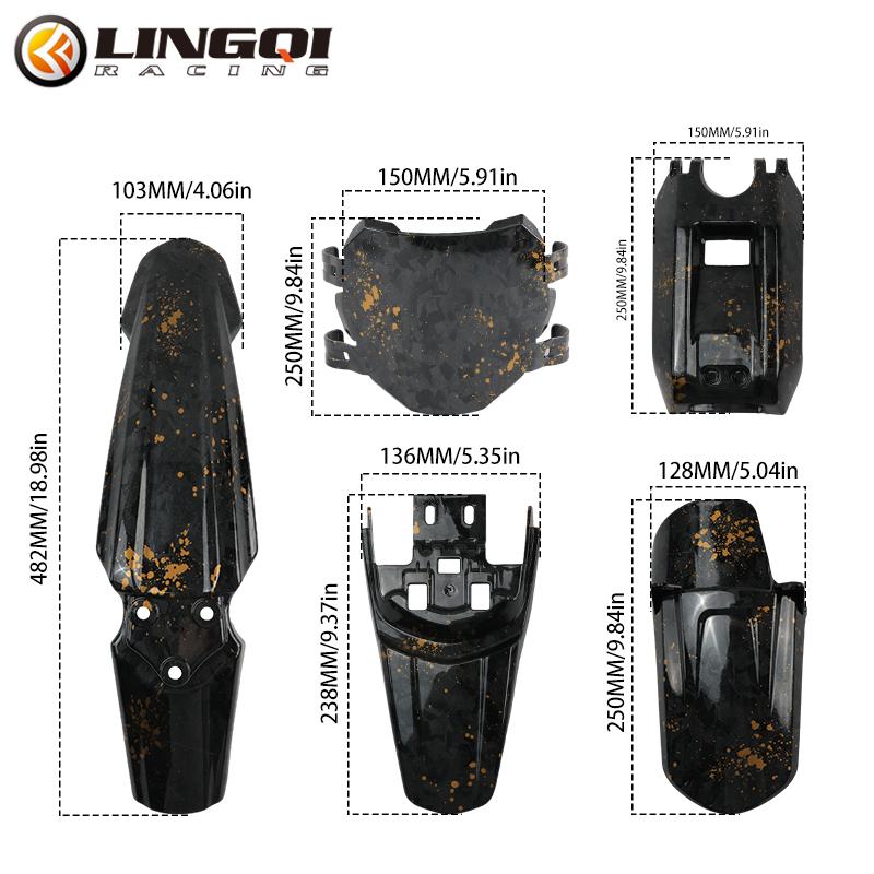 LINGQI Kotflügel vorne hinten  – Bike Light Front Rear Bewertung und Preis